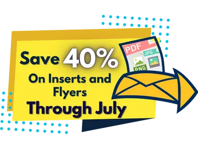 40% off on inserts and flyers- Mailing Online|DocuSend